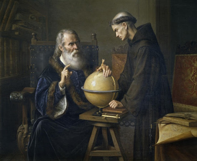 galileo galilei demonstrating his new astronomical theories at the university of padua felix parra 730x595